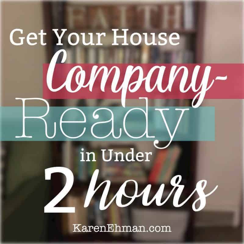 Get Your House Company-Ready in Under 2 Hours with Guest Crystal Paine