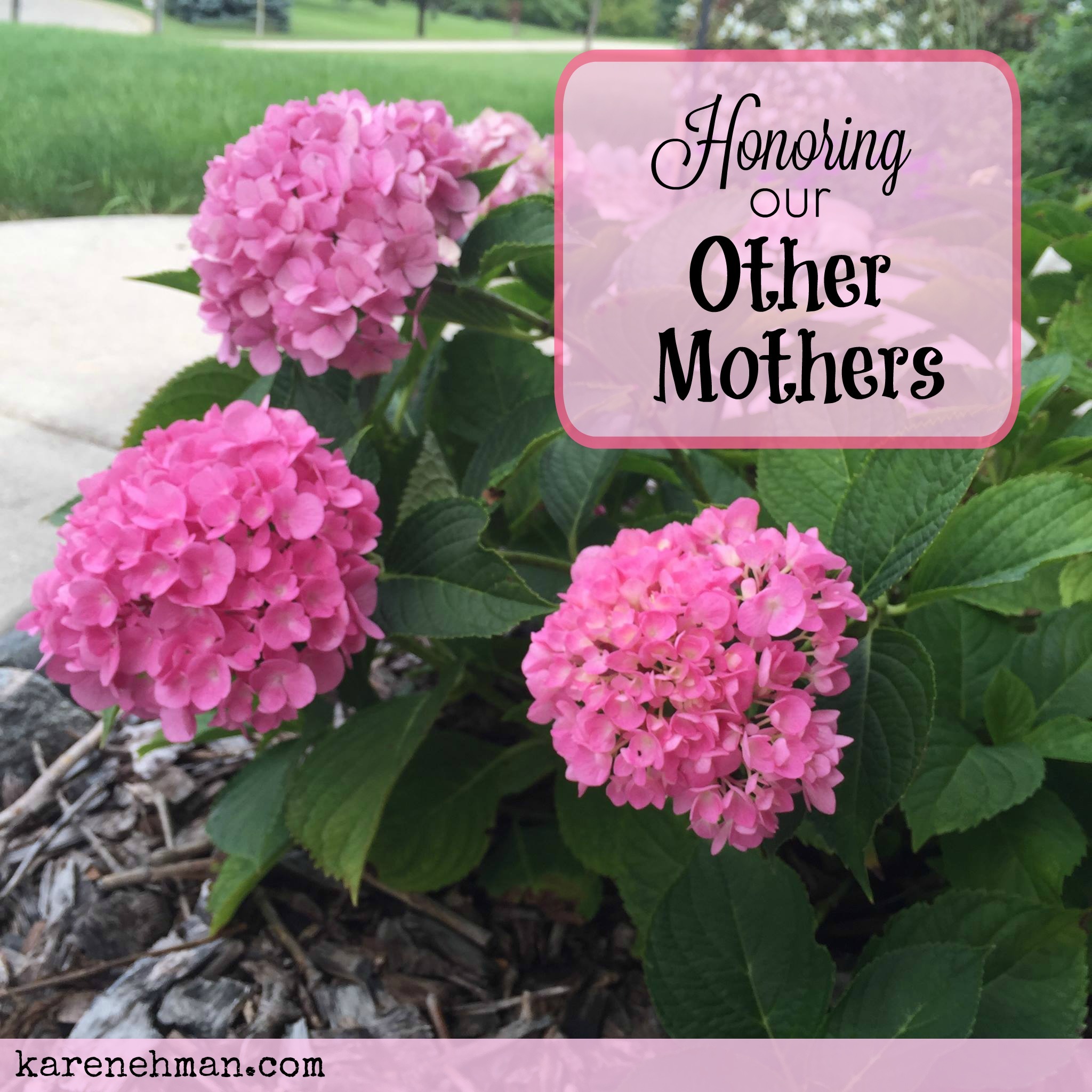 This Mothers Day, don't forget your "Other Mothers" {karenehman.com}
