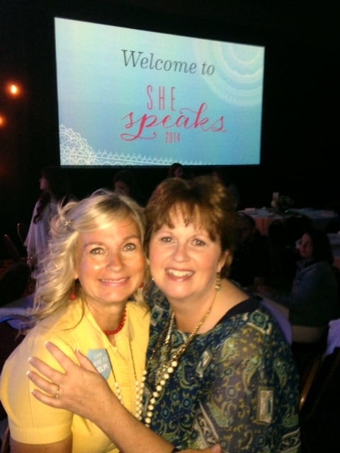 My assistant for the weekend was Sharon Glasgow {that is when she wasn't teaching sessions herself!}