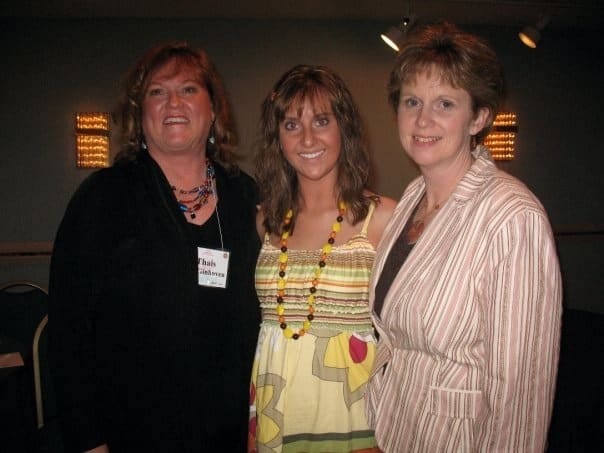 Thais, my daughter and me at one of my speaking events in 2007