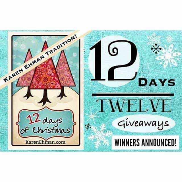 12 Days of Christmas WINNERS Announced!
