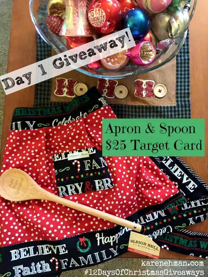 1st Day of Christmas Giveaways with Karen Ehman