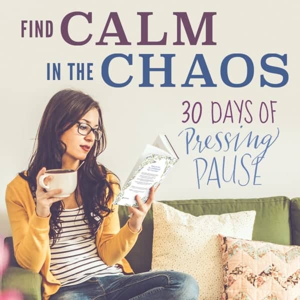 30 Days of Pressing Pause for Moms