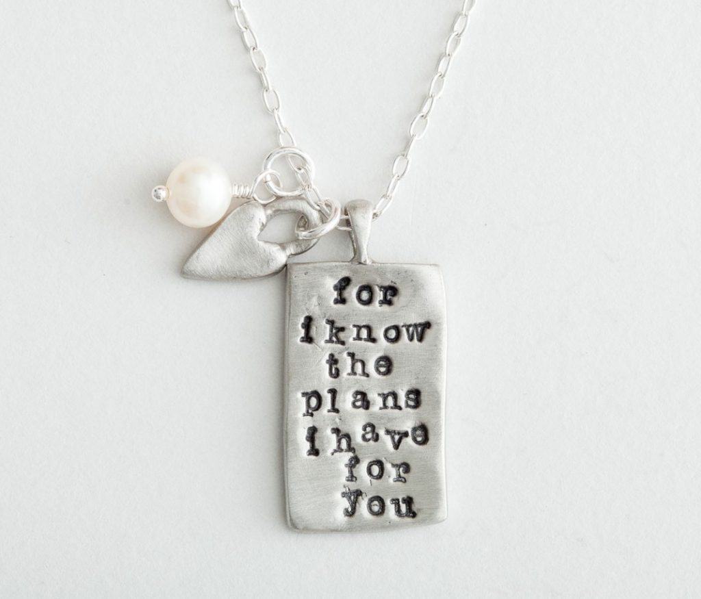 Dayspring Jeremiah 29:11 necklace.10 Gifts She'll Love at karenehman.com. 
