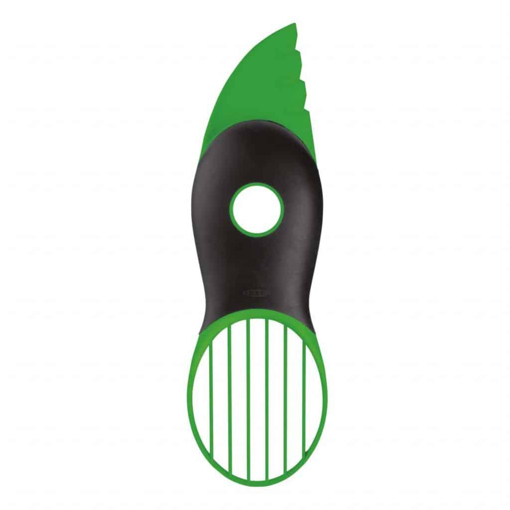 OXO Good Grips 3-in-1 Avocado Slicer, Green; 12 Fabulous Gifts for Friends at karenehman.com.