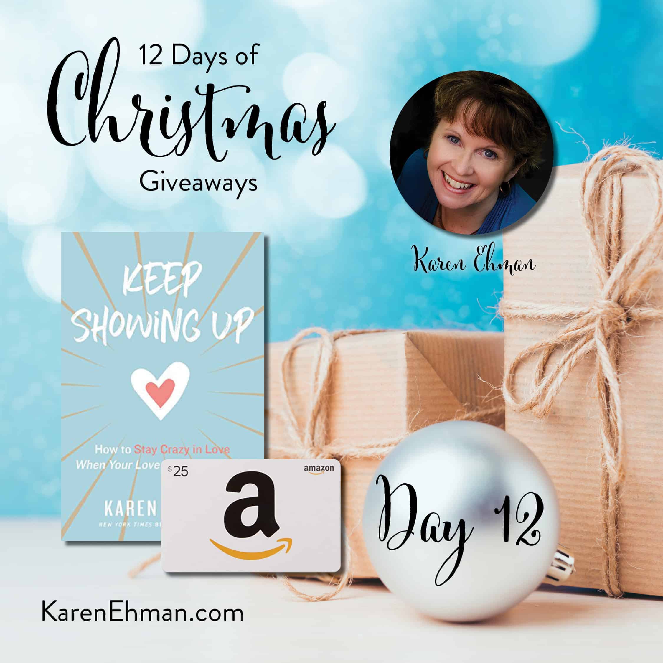 Day 12 of 12 Days of Christmas Giveaways (with Karen Ehman)