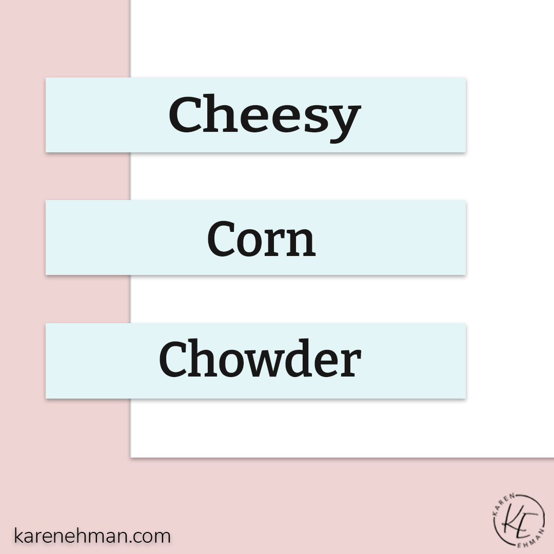 Cheesy Corn Chowder