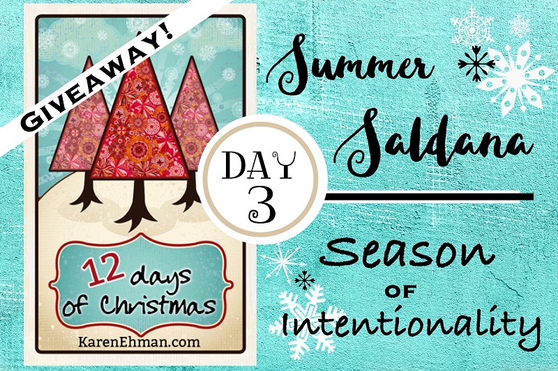 12 Days of Christmas at KarenEhman.com