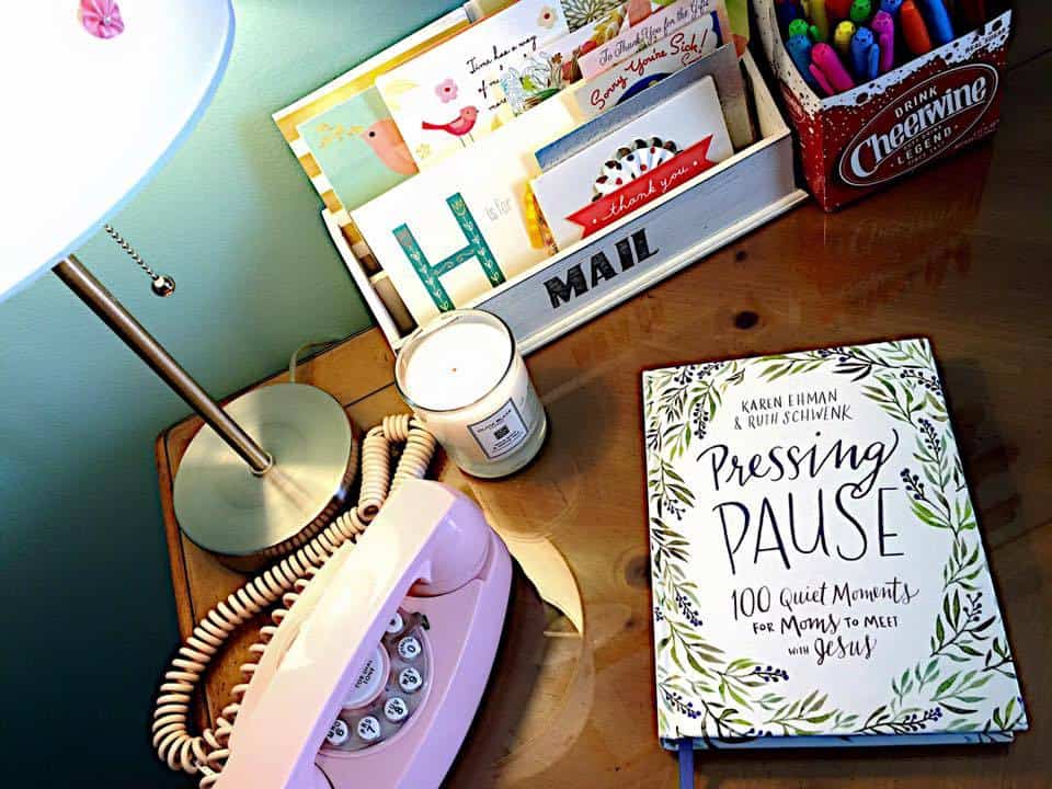 MOMS! Pressing Pause devotion now available! By Karen Ehman & Ruth Schwenk