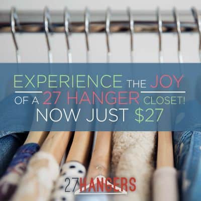 27 Hangers, online course by Shari Braendel at fashionmeetsfaith.com.