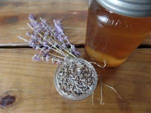 Lavender Simple Syrup by Sarah Lundgren for Love Your Life Friday at karenehman.com.