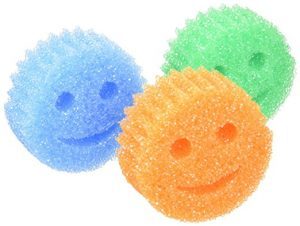 Scrub Daddy Color Sponge (3 Pack) ; 12 Fabulous Gifts for Friends at karenehman.com.