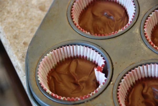 Dairy-Free Chocolate Peanut Butter Cups for #loveyourlifefriday at karenehman.com.