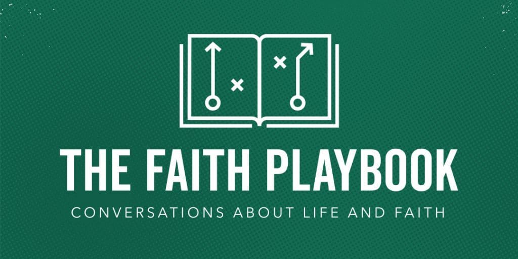 The Faith Playbook livestream event with Paul Tripp and Professional football players.