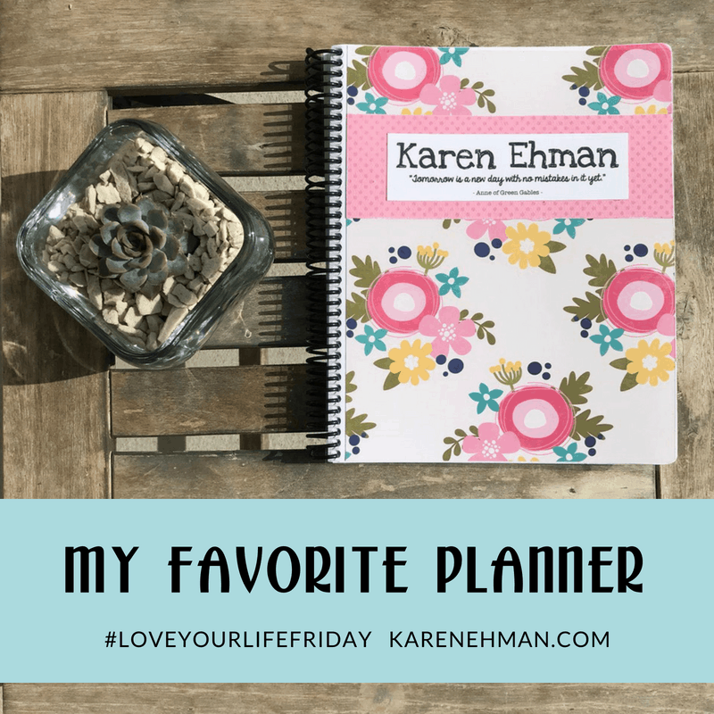 My favorite planner EVER is back and you can get one 15% off! Details at karenehman.com