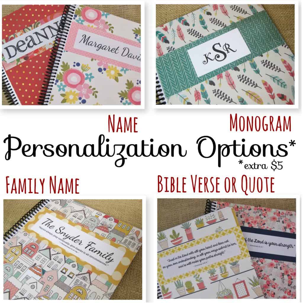 Personalized itsjustemmy planners by the fabulous Molly at Throne of Grace on Etsy. See details at karenehman.com.