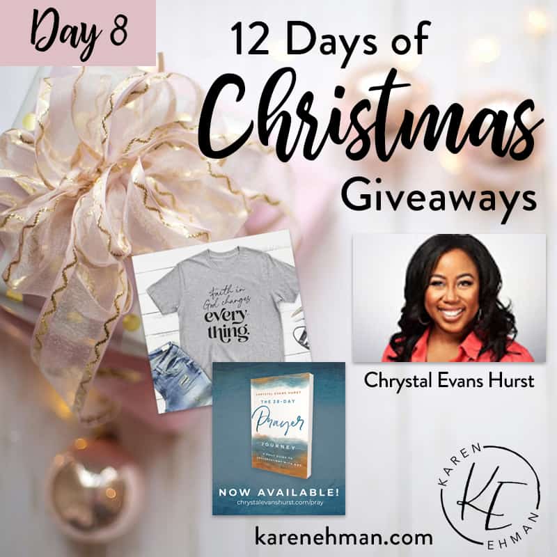 Day 8 of 12 Days of Christmas! (with Chrystal Evans Hurst)