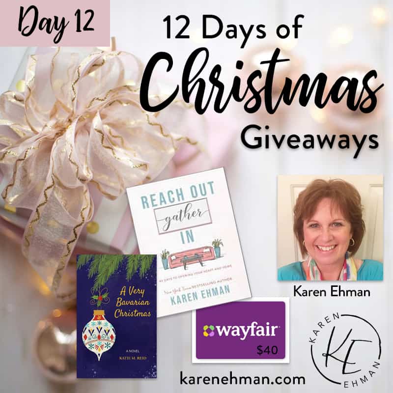 Day 12 of 12 Days of Christmas! (with Karen Ehman)