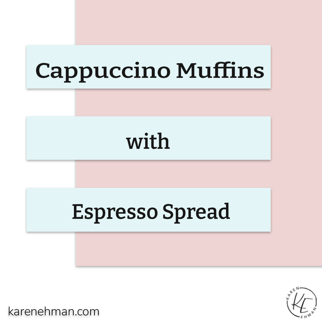 Cappuccino Muffins with Espresso Spread