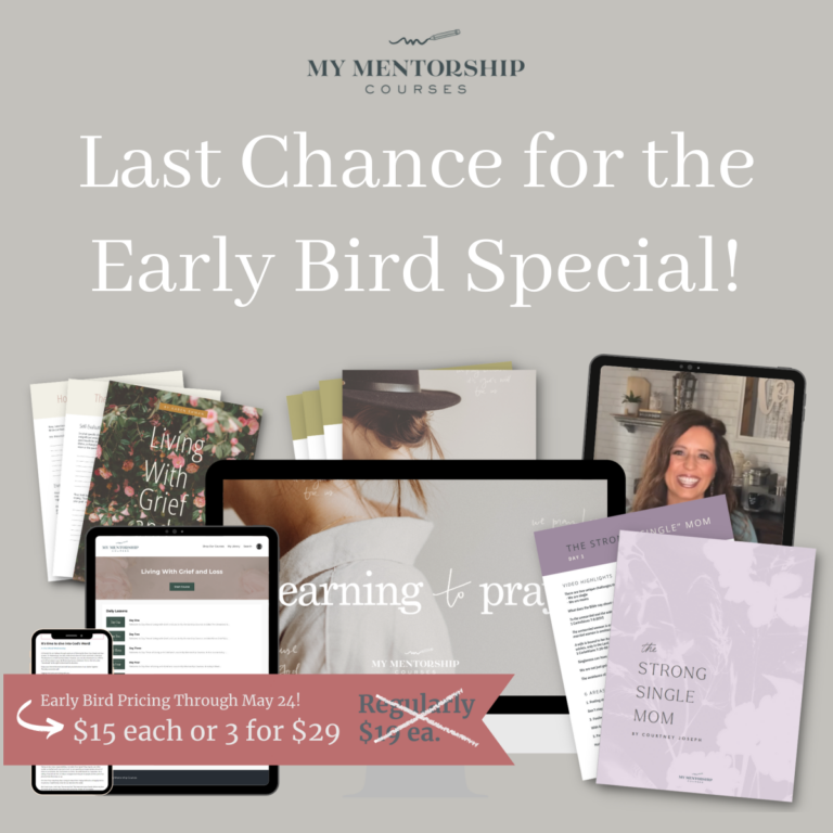 Last Chance for the Early Bird Special (May 24th)