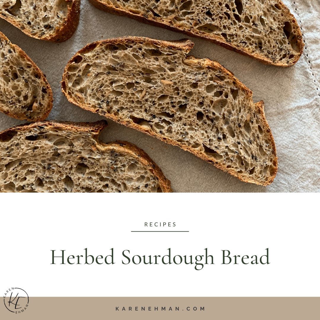 Herbed Sourdough Bread