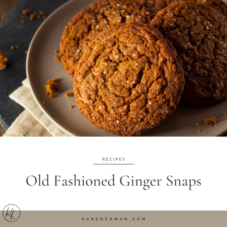 Old-fashioned Gingersnaps