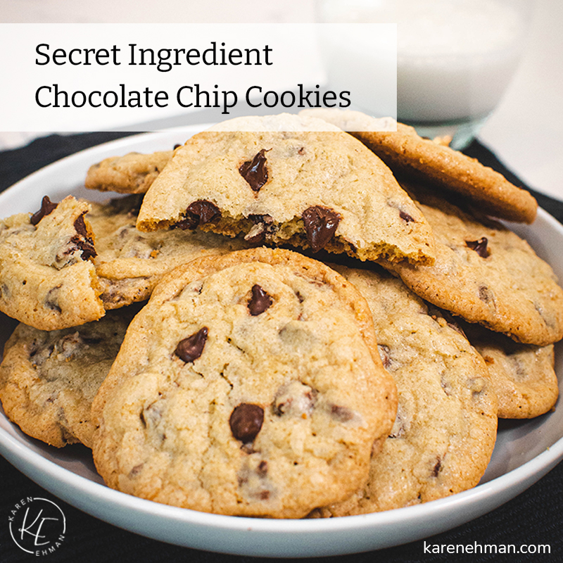 Secret Ingredient Chocolate Chip Cookies
